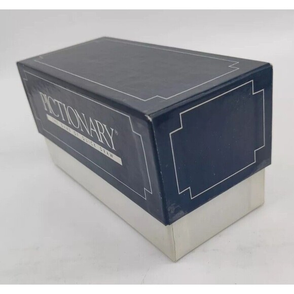 Vintage 1985 Pictionary 1st Edition Replacement Cards 1 Box Game Parts Pieces - Picture 4 of 11